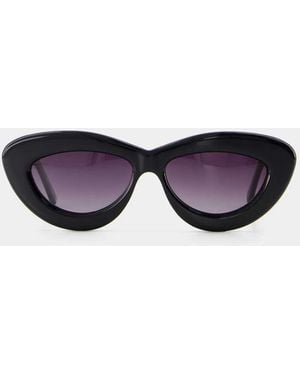 Anine Bing Alba Sunglasses - Blue