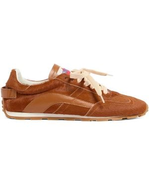 DSquared² Dc-642 Leather Sneakers - Brown