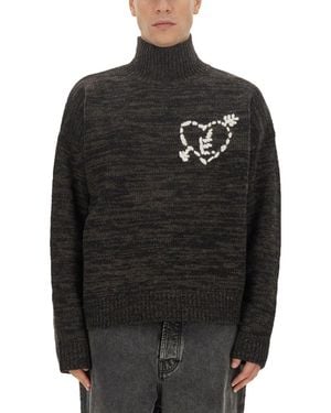 Etudes Studio Jersey With Logo - Black