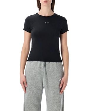 Nike Chill Knit Fitted T-Shirt - Black
