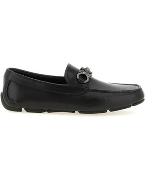 Ferragamo 'Sunday' Loafers - Black