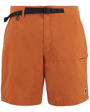 K-Way Taprinne Nylon Bermuda Shorts - Orange