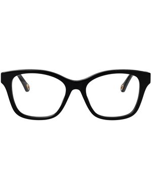 Chloé Transparent Recycled Acetate Glasses - Black