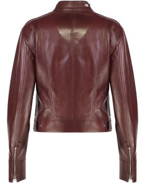 Tom Ford Lambskin Jacket - Red