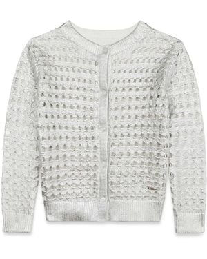 Chloé Cardigan Tricot - White