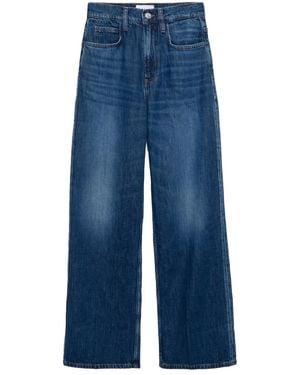 FRAME Le High N Tight Wide Leg - Blue