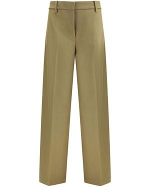 True Royal Virgin Wool Pants - Green