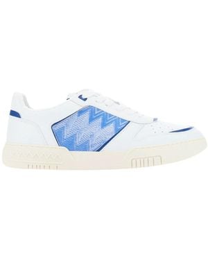 Missoni Basket New Low Sneakers - Blue