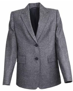 Max Mara Front Flap Pocket Jacket - Grey