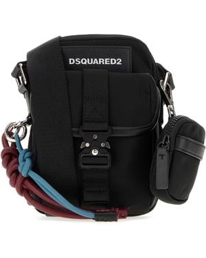 DSquared² Mini Crossbody Handbag - Black