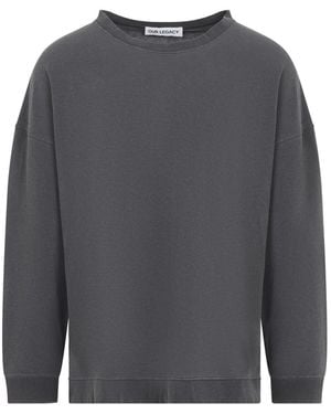 Our Legacy Washed Slack Sweatshirt - Gray