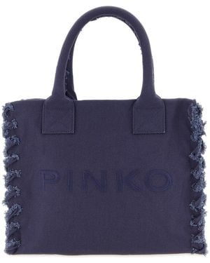 Pinko Medium 'Beach' Shopping Bag - Blue