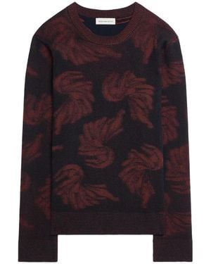 Dries Van Noten Jacquard Knit - Black