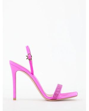 Gianvito Rossi Britney Fuchsia Sandals - Pink