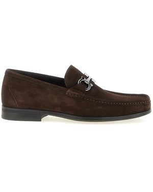 Ferragamo 'Grandioso 2' Loafers - Brown