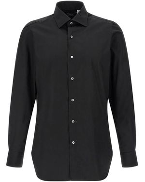 Finamore 1925 'Napoli' Shirt - Black