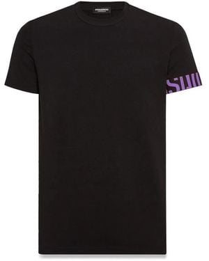 DSquared² T-Shirt With Logo - Black