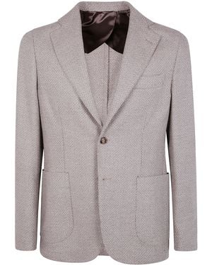Barba Napoli "Bactive Mono" Jacket - Gray