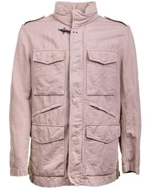 Fay Field Over Fit Jacket - Pink