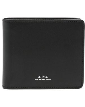 Asics x A.P.C. Leather Wallet - Black