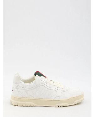 Gucci Re-Web Trainers - White
