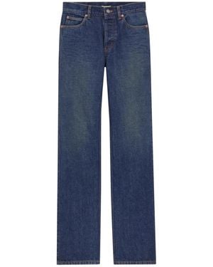 Saint Laurent Low Waist Jeans "Nico" - Blue