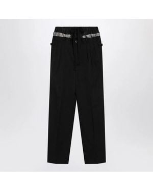 Maison Margiela Pants “Anonymity Of The Lining” - Black