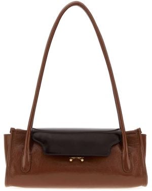 Marni Trunkette Shoulder - Brown