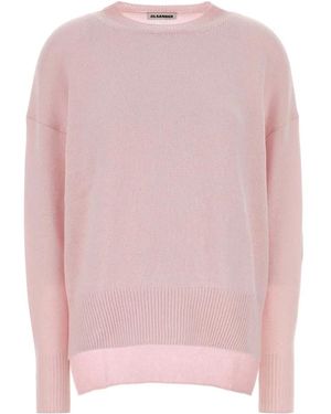 Jil Sander Jumper Cn Ls - Pink