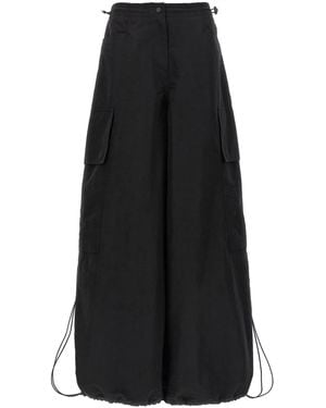 Palm Angels Parachute Pants - Black