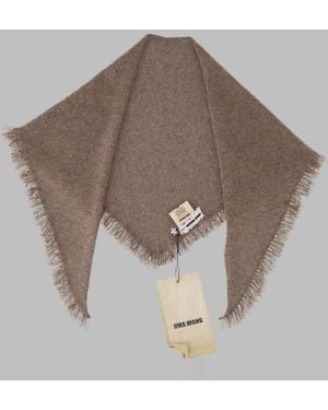 Uma Wang Luxe Knit Scarf - Brown