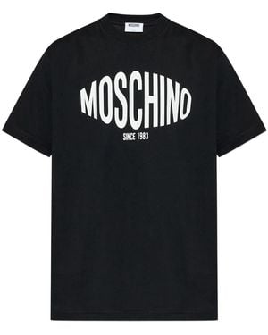 Moschino Logo T-Shirt - Black