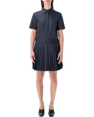 Loewe Pleated Dress - Blue
