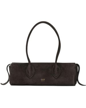 KHAITE "Donna" Medium Shoulder Bag - Black