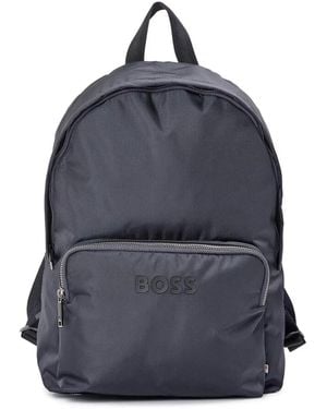 BOSS Catch 3.0 Logo Backpack - Blue