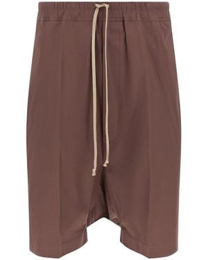 Rick Owens 'Rick S Pods' Bermuda Shorts - Brown