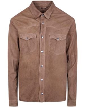 Giorgio Brato Texas Shirt - Brown