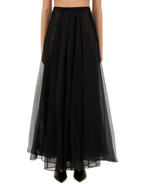 Nina Ricci Voluminous Maxi Skirt - Black