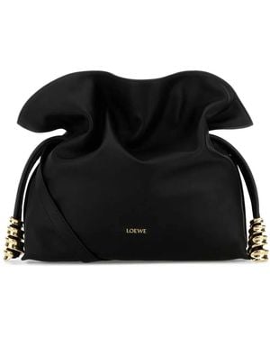 Loewe Flamenco Clutch Coil M - Black
