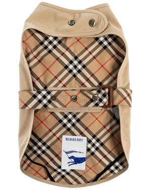 Burberry Hm Dog Trench Coat - White