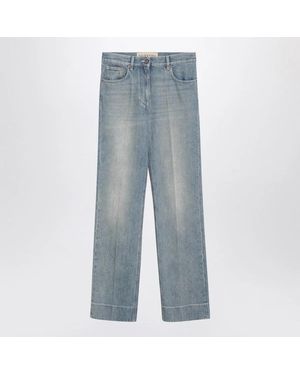 Valentino Light Washedeffect Jeans - Blue