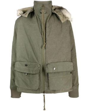 Greg Lauren Army Down Jacket - Green