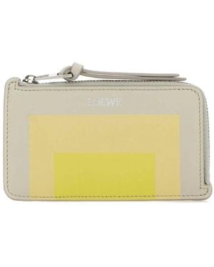 Loewe Coin Cardholder Albers - Yellow