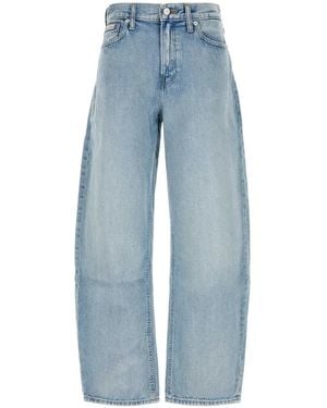 Calvin Klein Relaxed Barrel Jean Sage Stone - Blue
