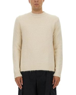 Jil Sander Alpaca Wool Sweater - Natural