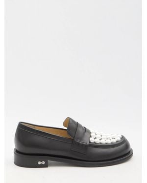 Mach & Mach Mach&Mach Sirene Loafers - White