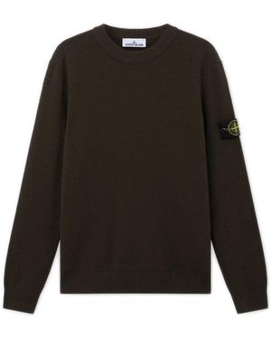 Stone Island 5100011 Pure Rws Wool - Black