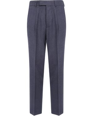 ZEGNA "Z Luxury Tailoring" Regular Trousers - Blue