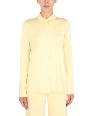 Jil Sander Overszie Fit Shirt - Yellow