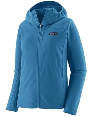 Patagonia R1 Crossstrata Hoody - Blue
